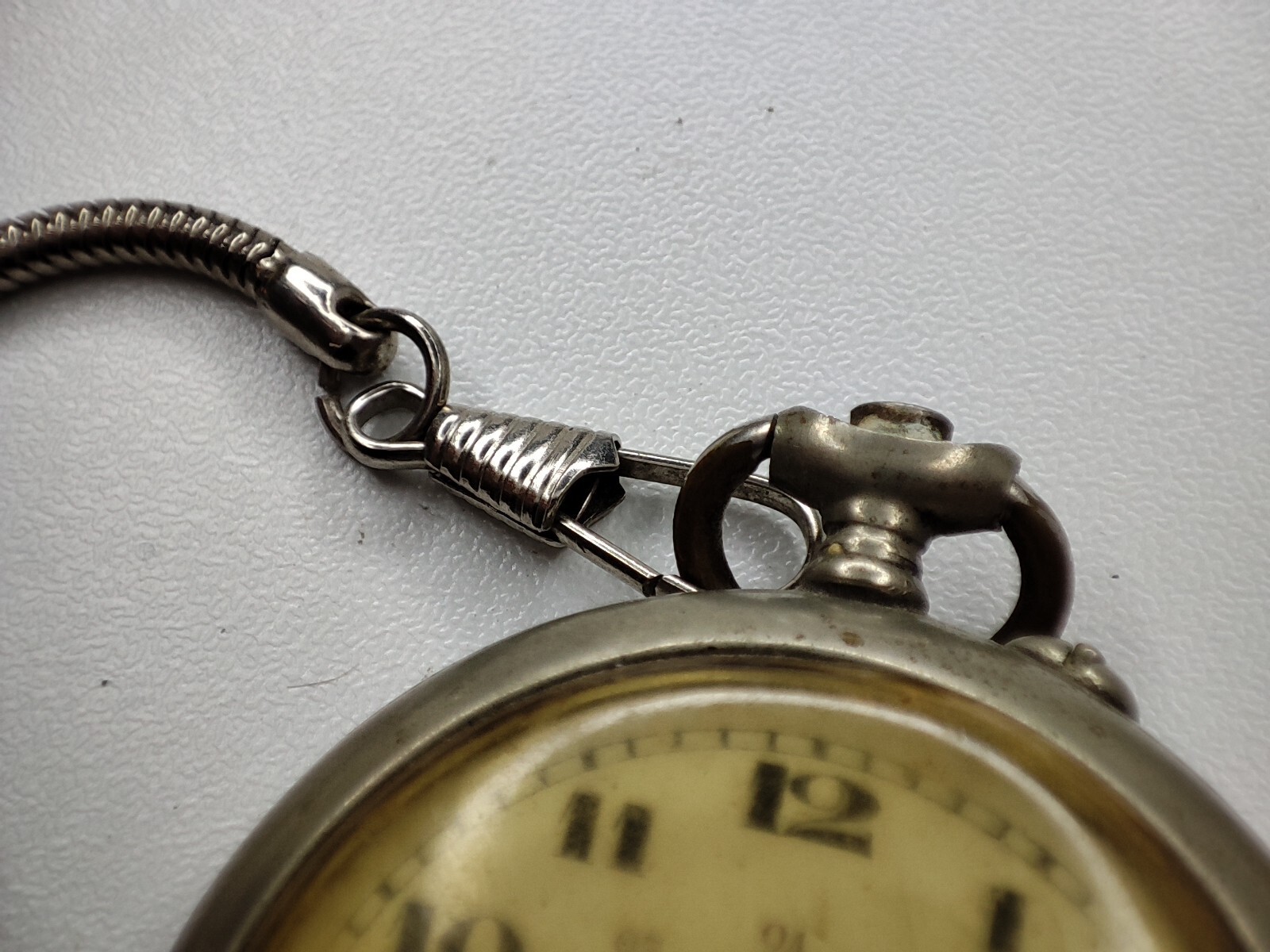 Argentan pocket Watch – 48.8 mm – for parts and spares