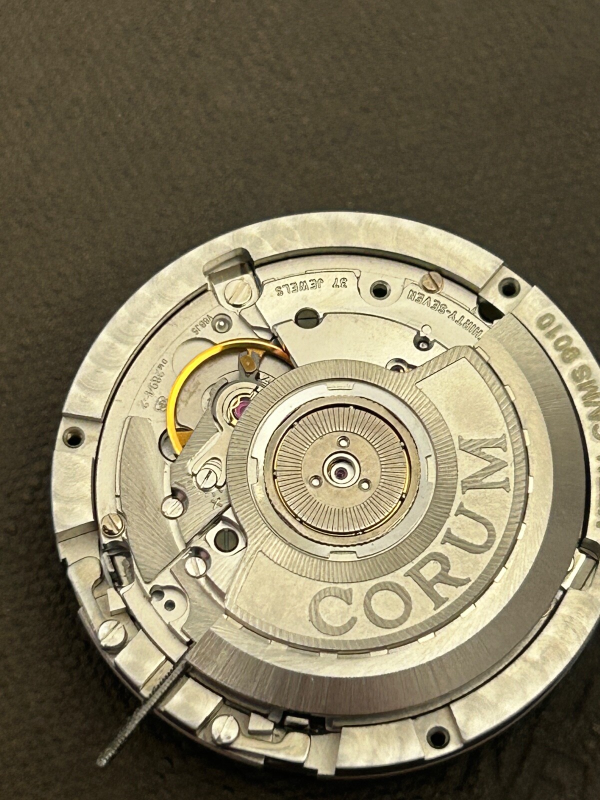 Corum Admiral*s Cup Chronograph Movement ETA 2894 Working need service Black