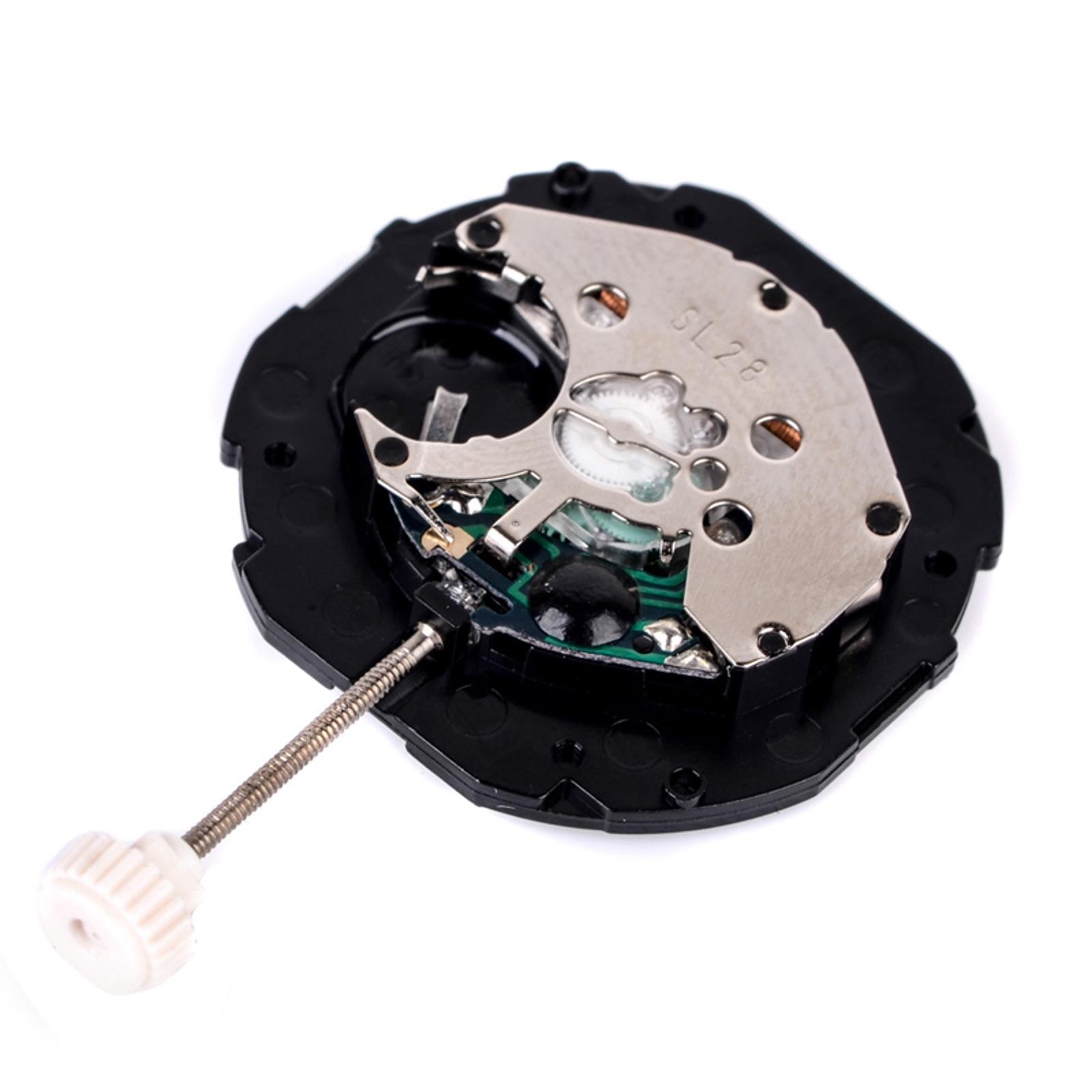 Replacement 26mm Dual Calendar Day & Date At 3 Quartz Watch Movement for SL28