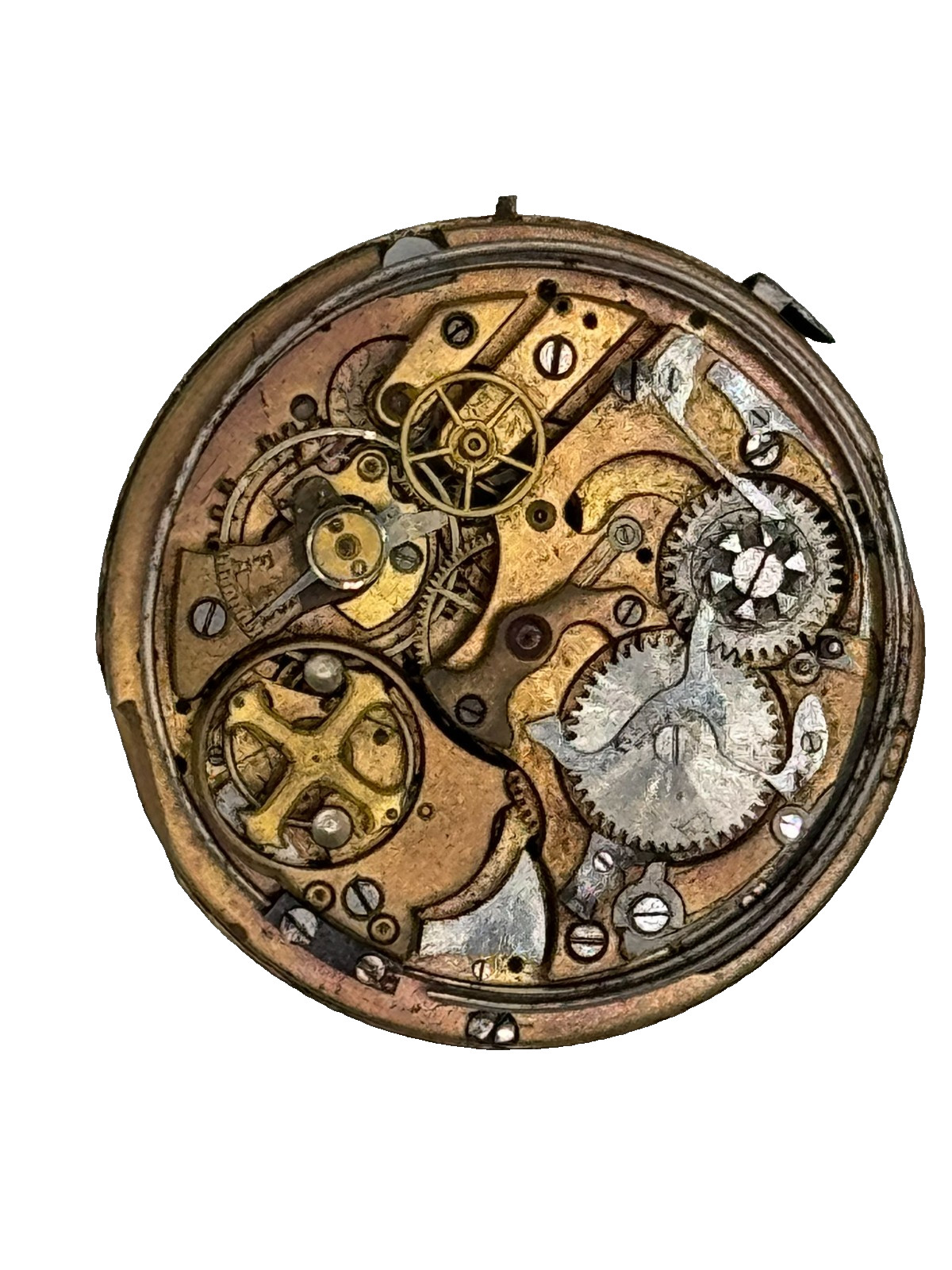 Le Phare? Minute Repeater Pocket Watch Movement for Parts Incomplete