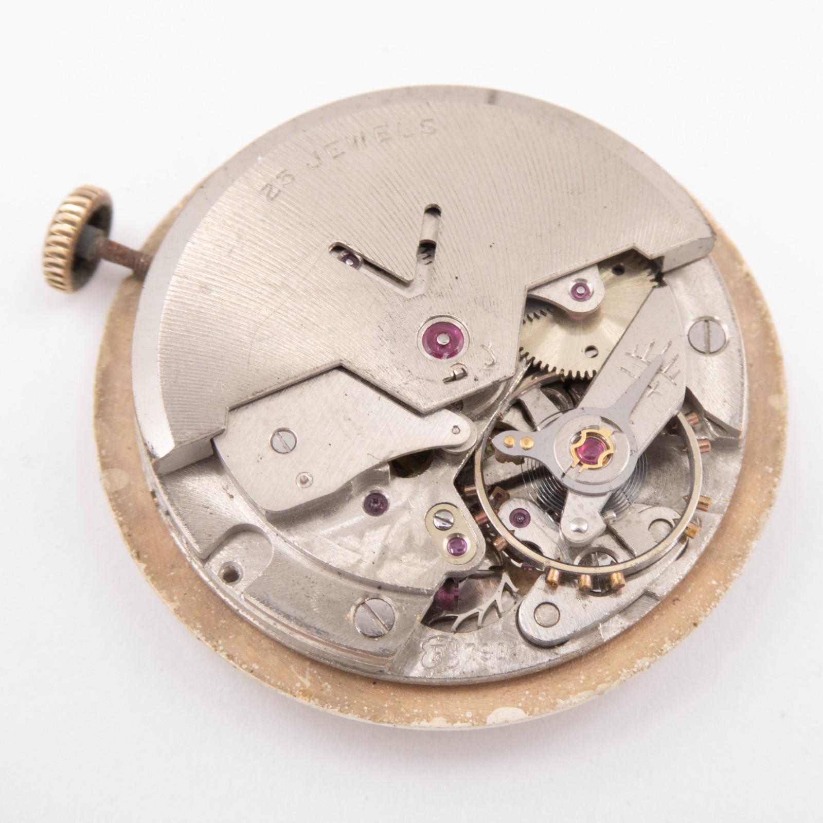 Vintage Partex / Felsa Caliber 790 25-Jewel Automatic Wristwatch Movement
