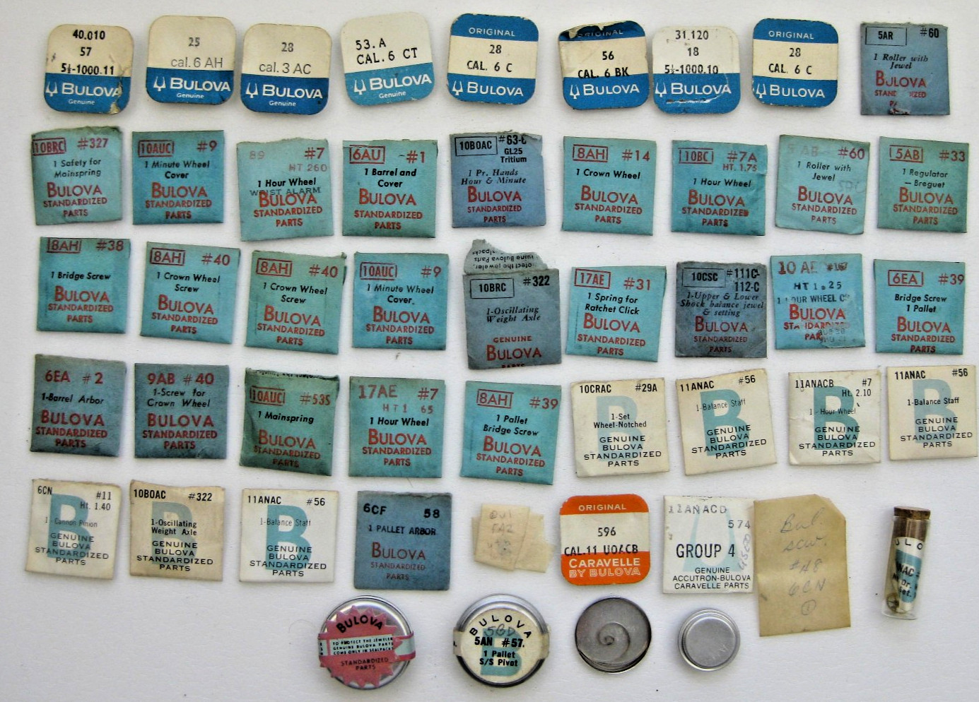 Ladies Vintage Bulova Wristwatch Parts NOS
