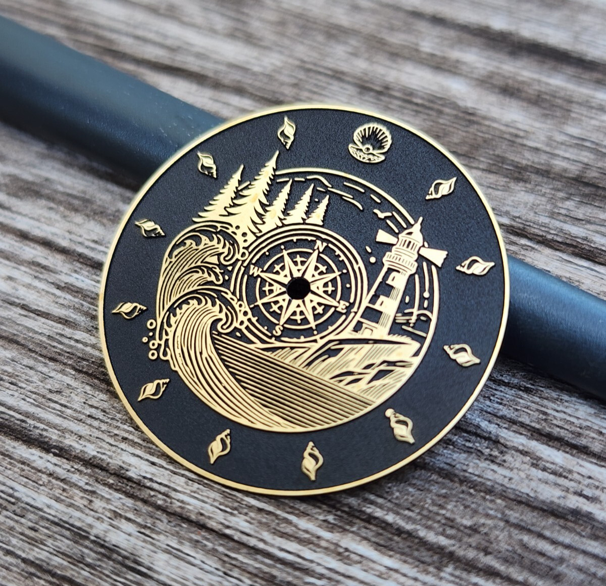 Custom-Made Laser Engraved Watch Dial | Lighthouse – Order any designsize