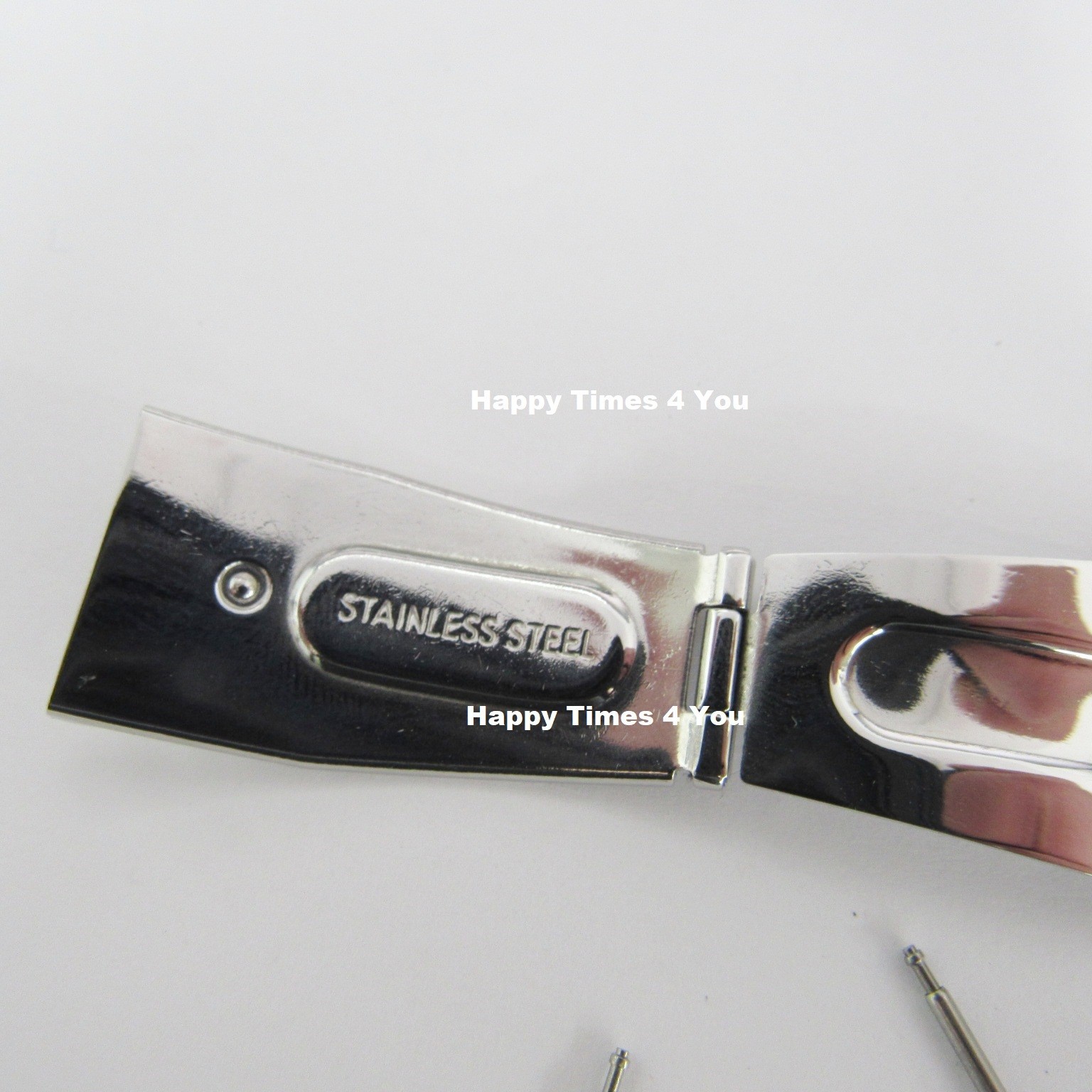 16.8mm Seiko Titanium Mens Watch Clasp Stainless Replacement