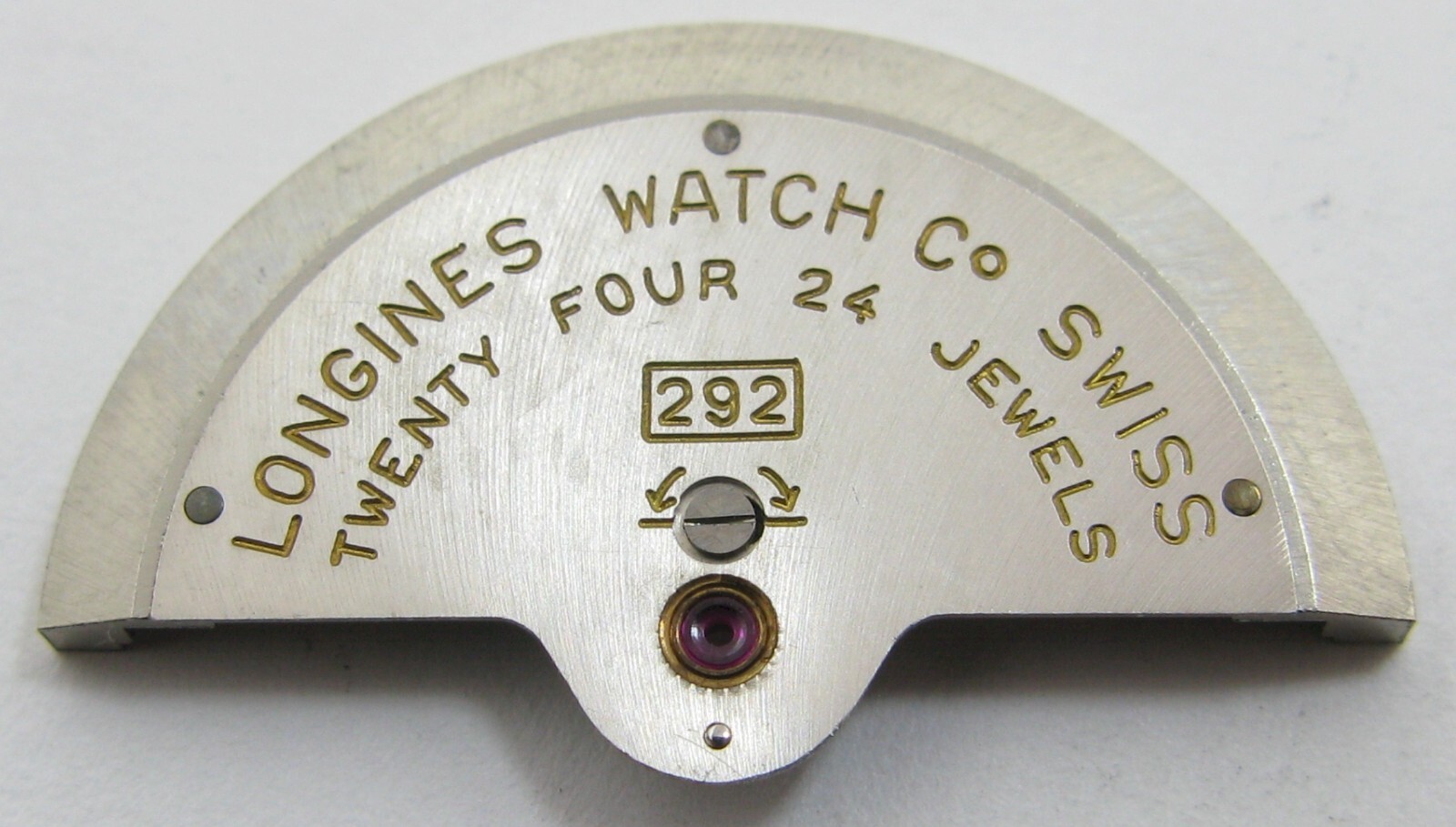 Longines 292 24 jewels Watch part oscillating weight for power reserve Watch