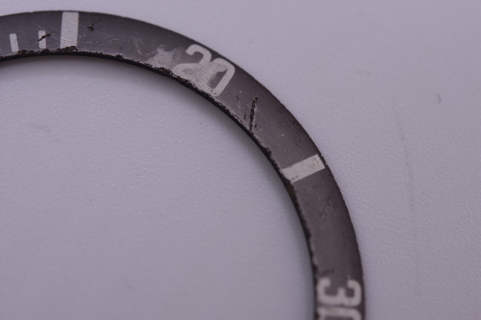 Vintage Rolex Submariner 5513 5512 5508 1680 MK2 Long 5 Fat font Faded Insert