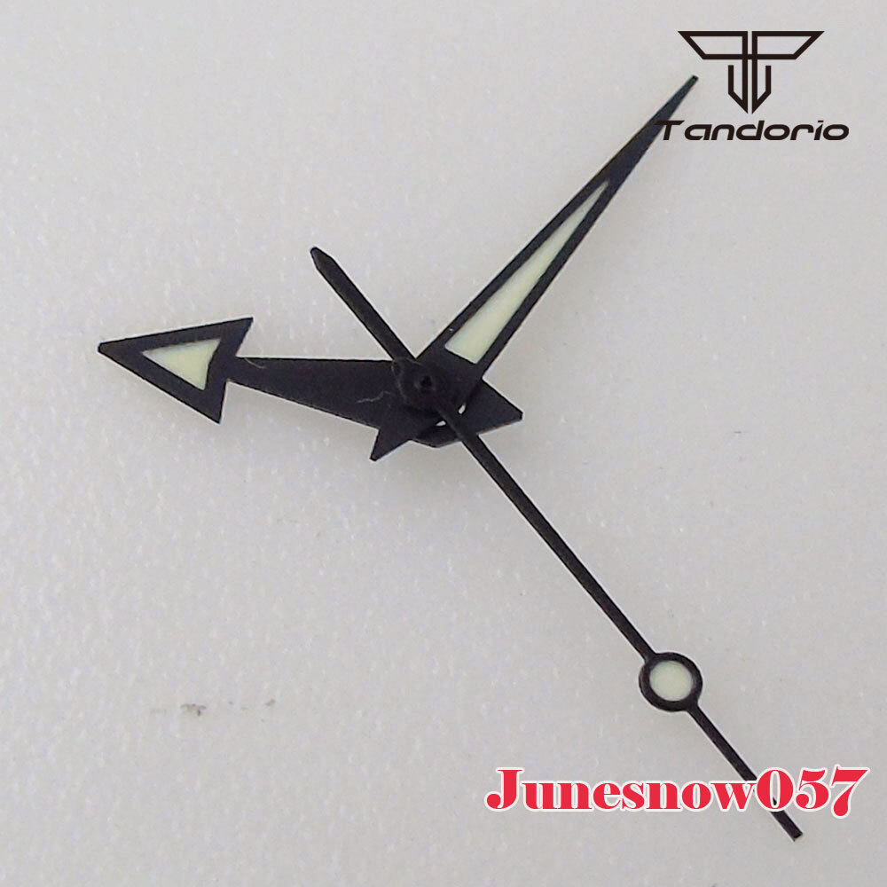 Accessories Part Black/White Watch Case Dial Hand Set Lume Fit NH35 NH36 ETA PT