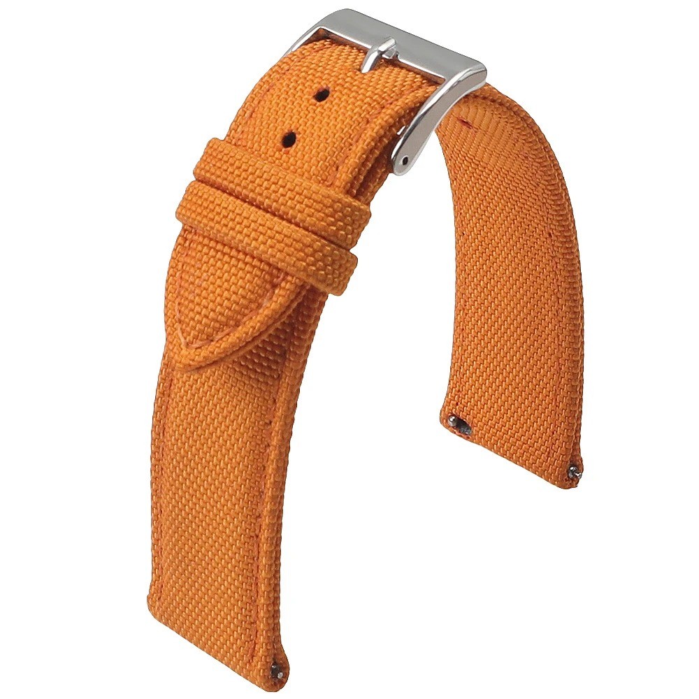 18mm 19mm 20mm 21mm 22mm 24mm Waterproof Sailcloth Watch Strap Two-Sided Nylon