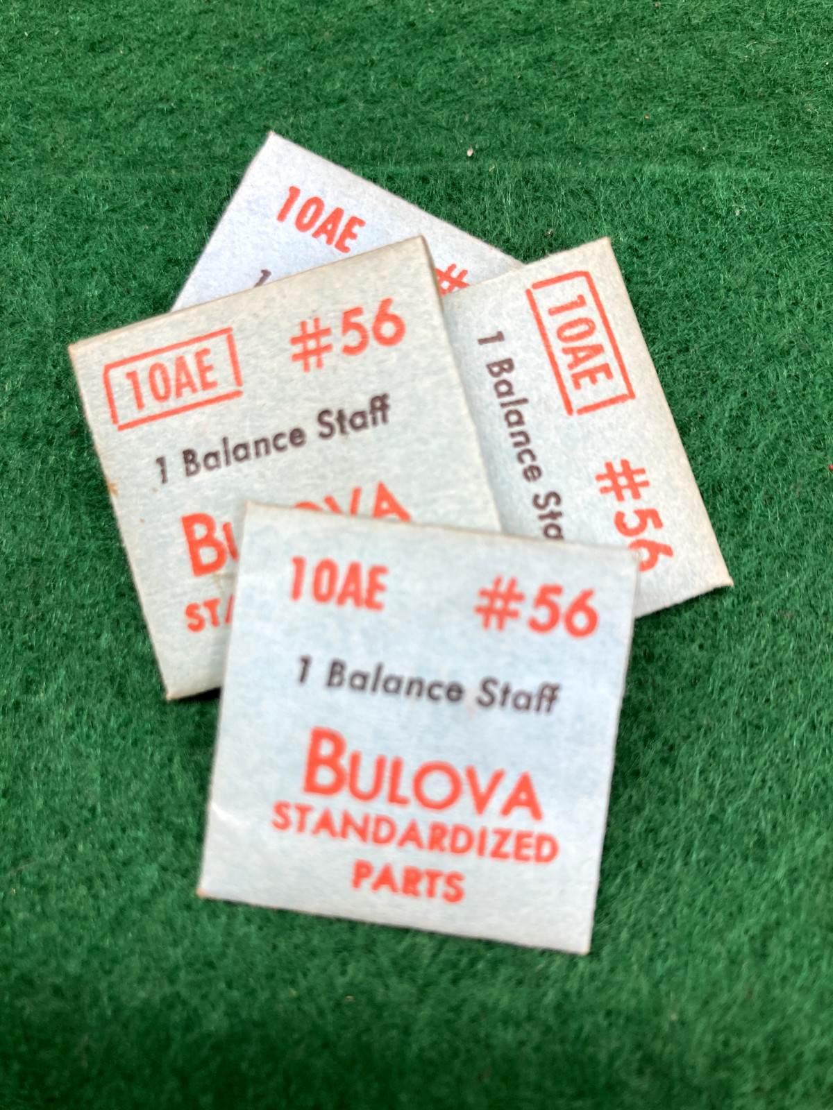 Vintage Bulova Wrist Watch Balance Staffs — Select the one you need!