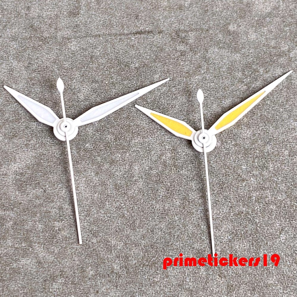 29mm Pilot Watch Dial+Hands Fit NH35 NH36 Mod Parts Pointers Lume Watches Face