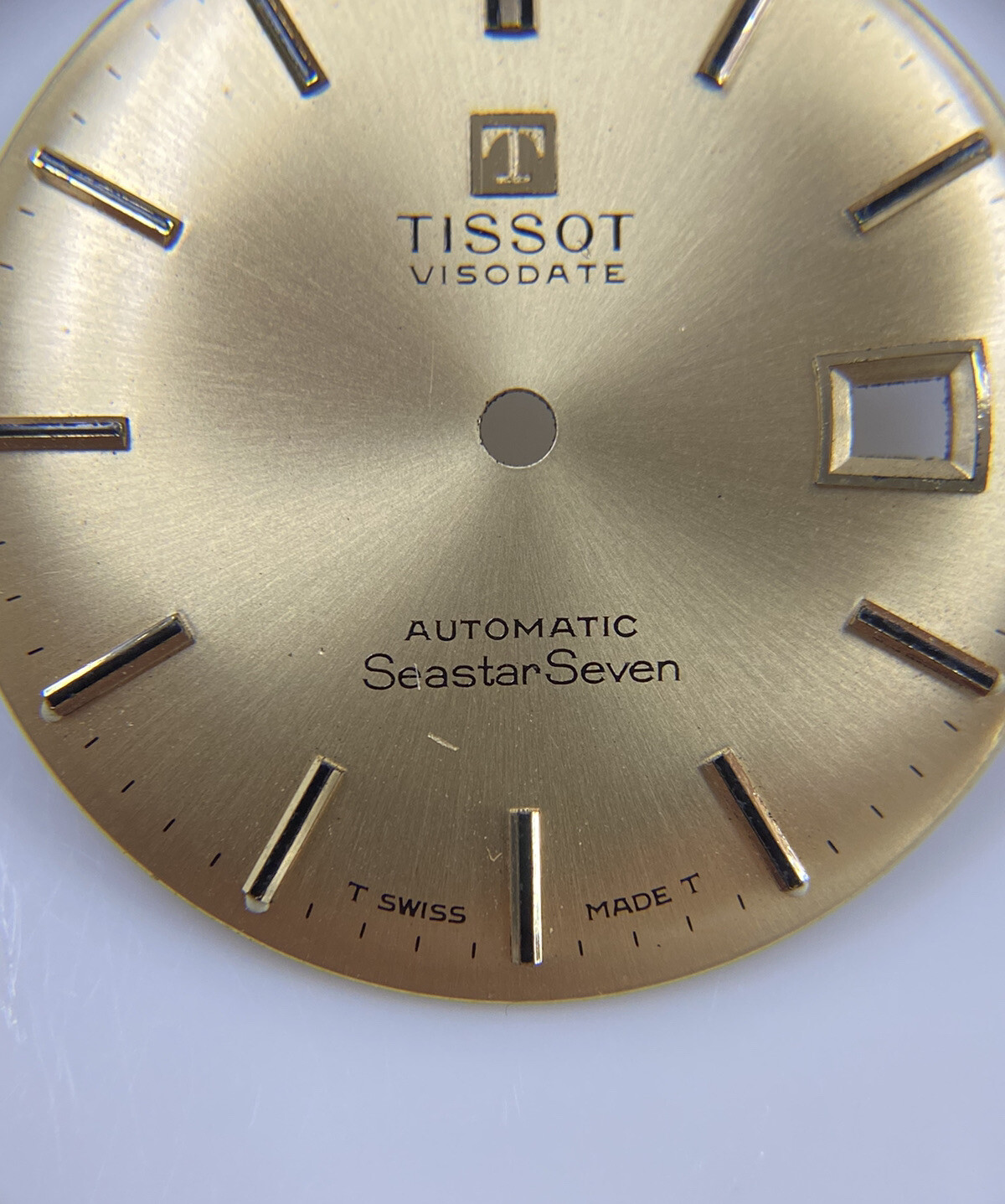 Genuine Vintage Tissot Visodate Seastar Seven Automatic 315T Gold 29.5mm Dial