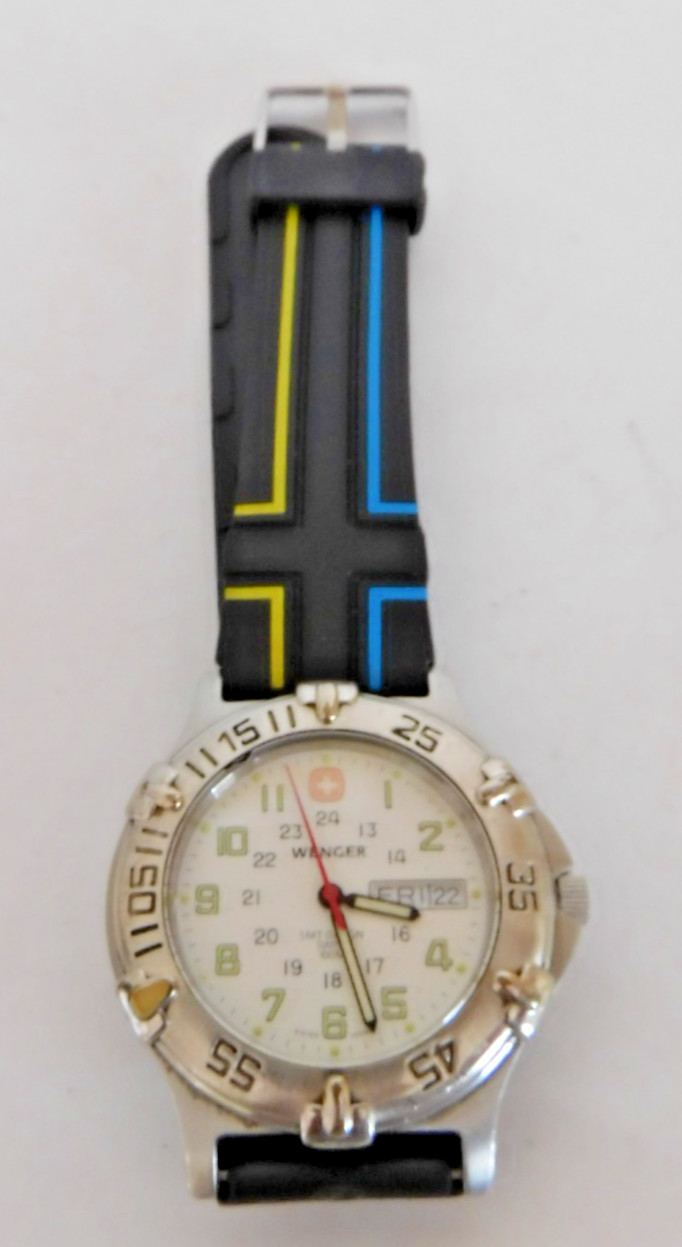 GENTS WEINGER QUARTZ D.D. MOVMENT #ETA 805-124 CASE #096-0685 RUNNING. NEEDS CLE