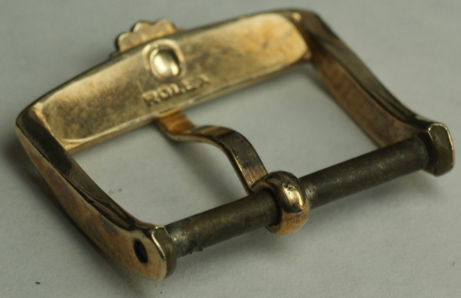 ROLEX ORIGINAL 1960’s Vintage 16/18mm Buckle Tang Gold Plated Strap End Part