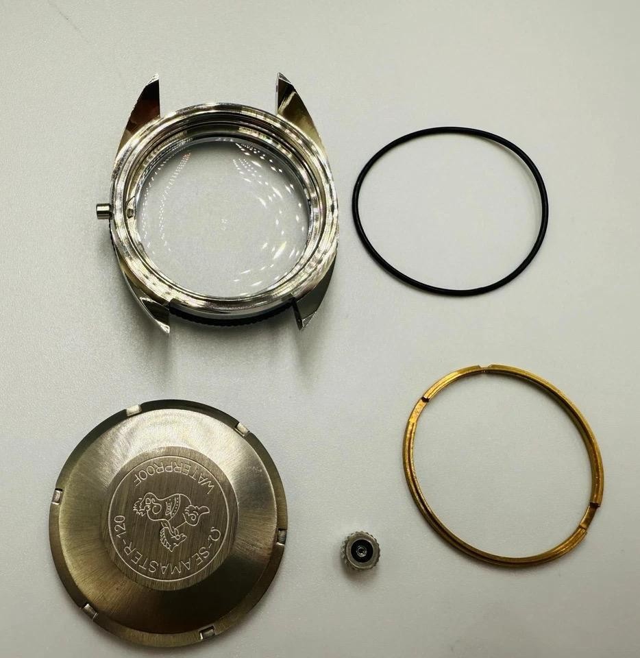 Rare Omega Seamaster 120m S/steel Divers Men Watch Case Kit Fits Cal.552/565/563