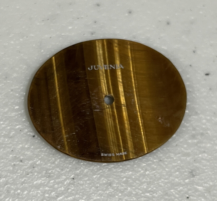 Junevia Tiger’s Eye Dial Authentic Original Stone Dial
