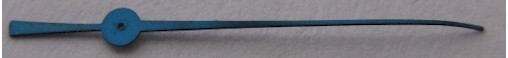 LeCoultre 800 base 480 Part: 13 mm sweep second hand in bluish steel
