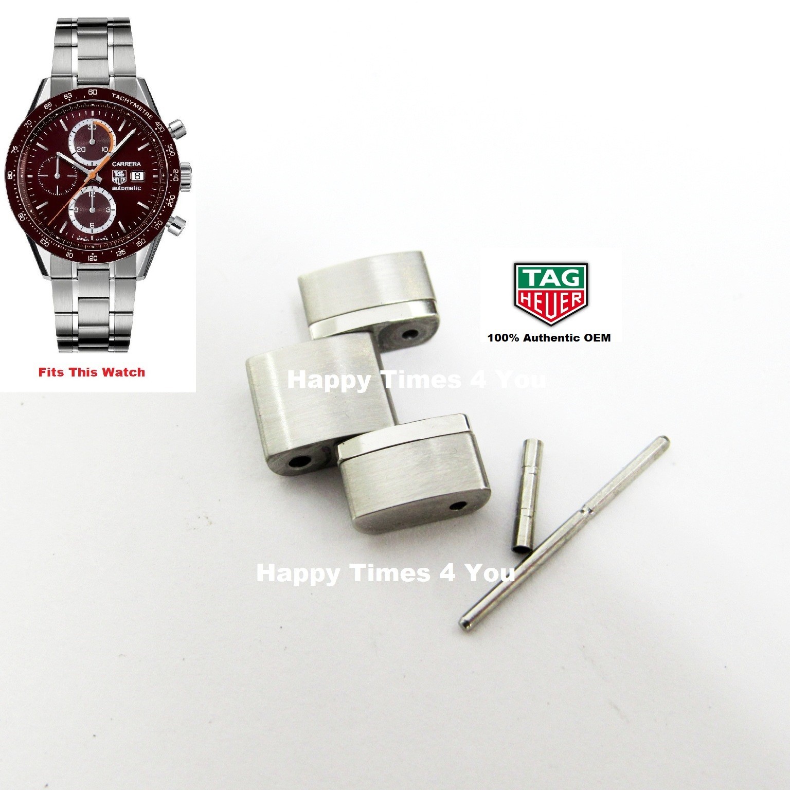 18mm Tag Heuer Mens Carrera Watch Sizing Link BA0796