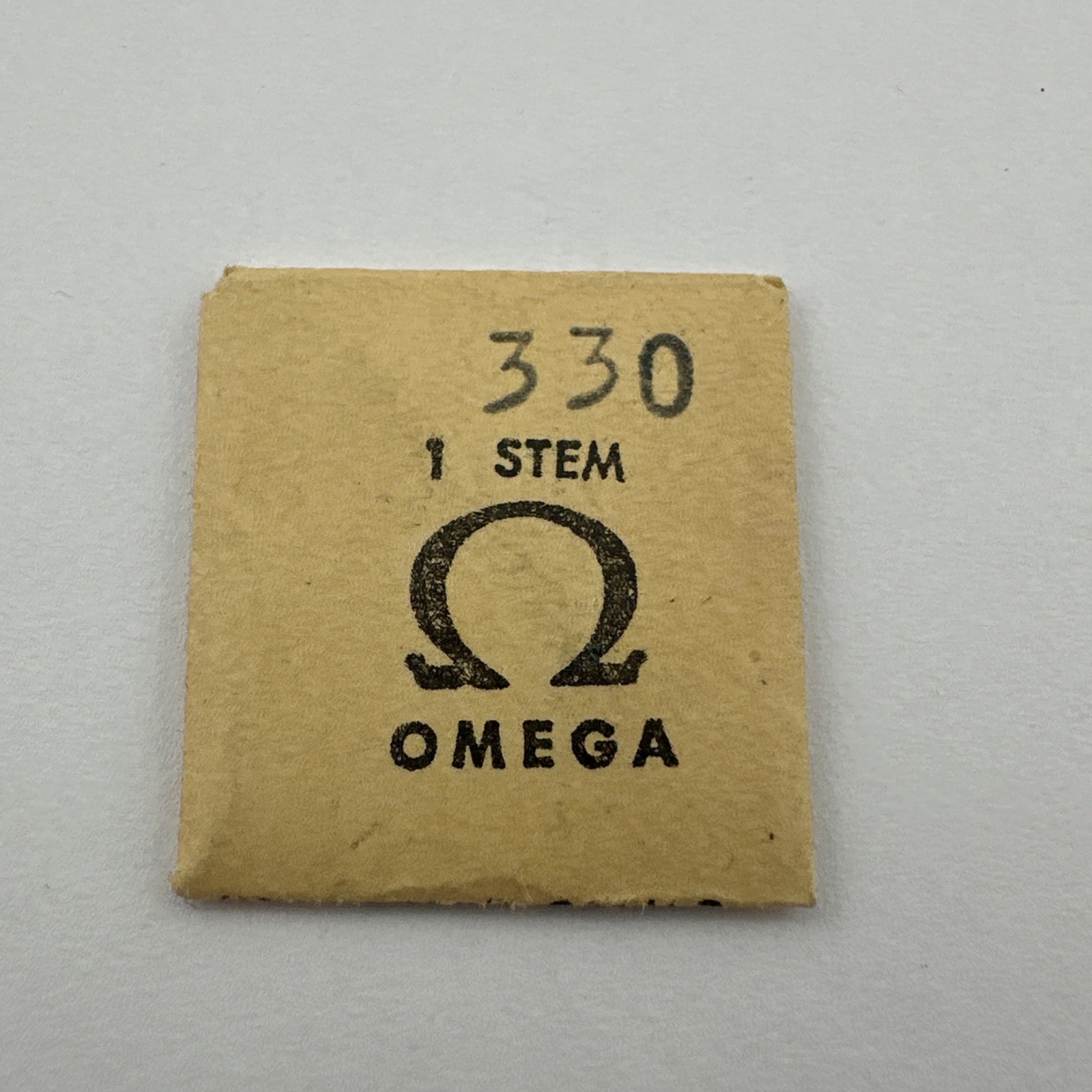 Omega 330 factory genuine stem NOS New Old Stock