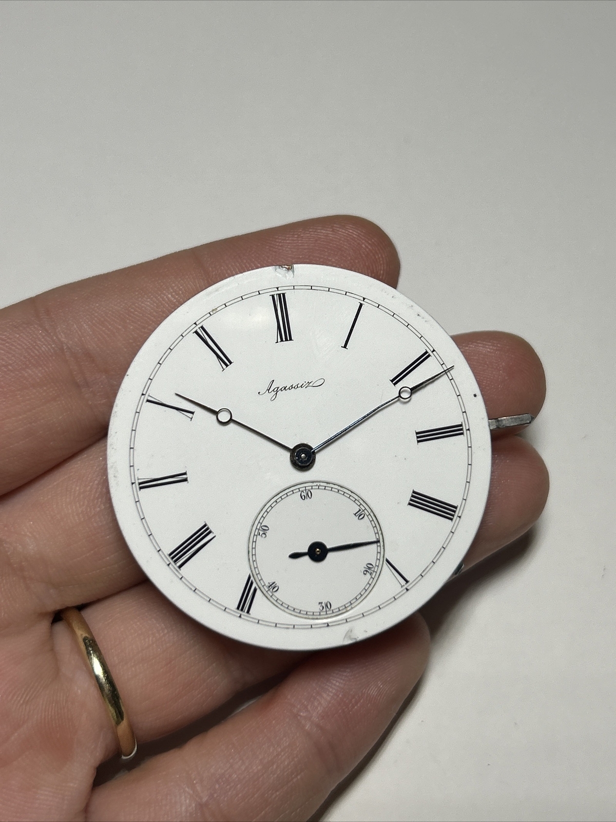 AGASSIZ Full Jewels Swiss Men’s Pocketwatch Movement