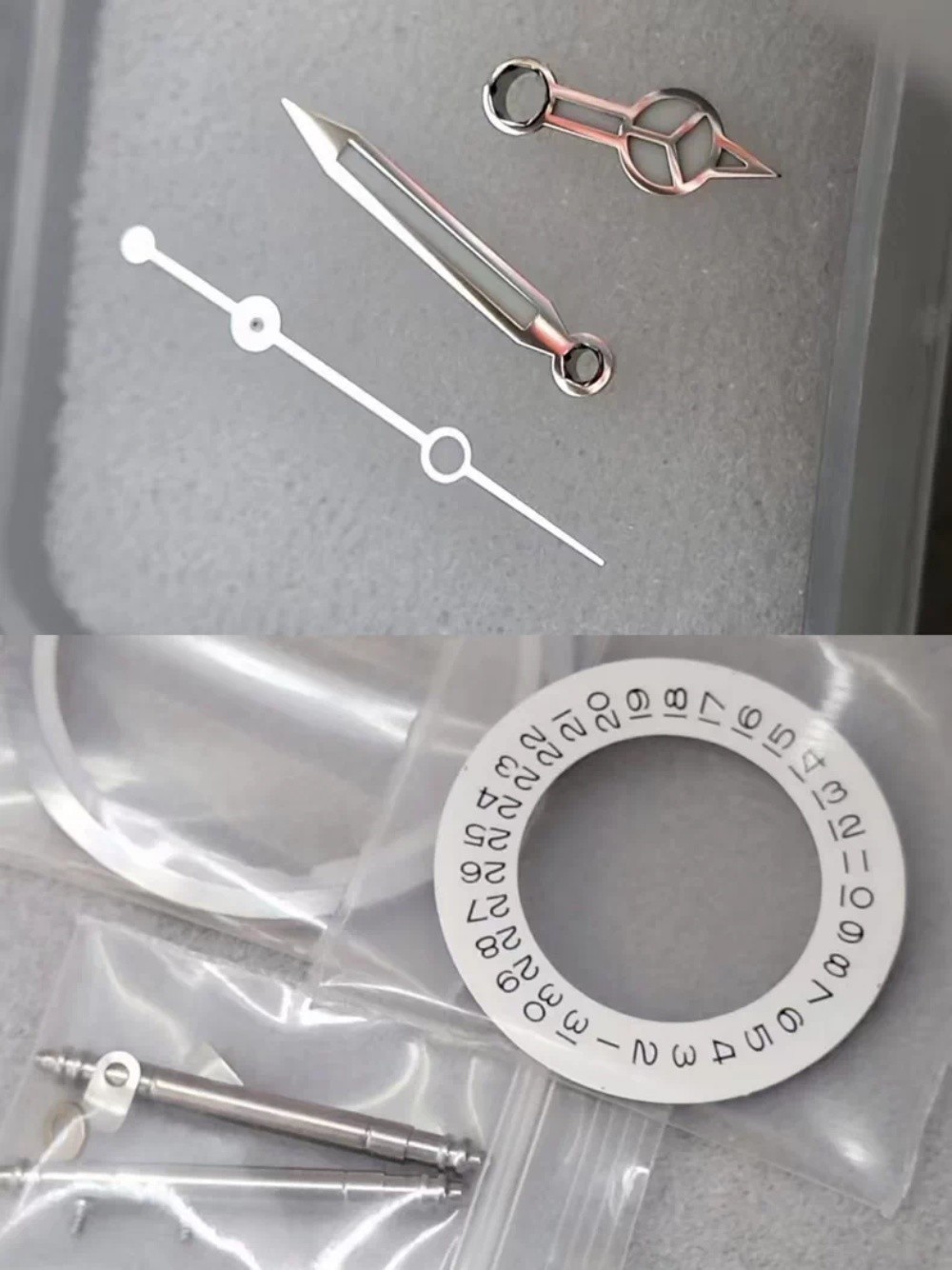 DIY 40mm Stainless steel Watch case kit For 2824 DIY