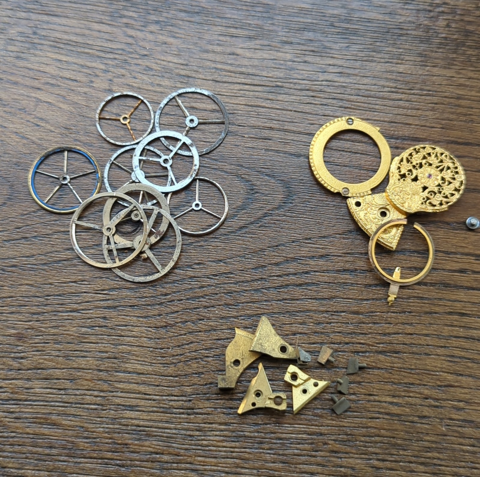 Antique Verge Fusee Pocket Watch Parts for Watchmakers (CV25)