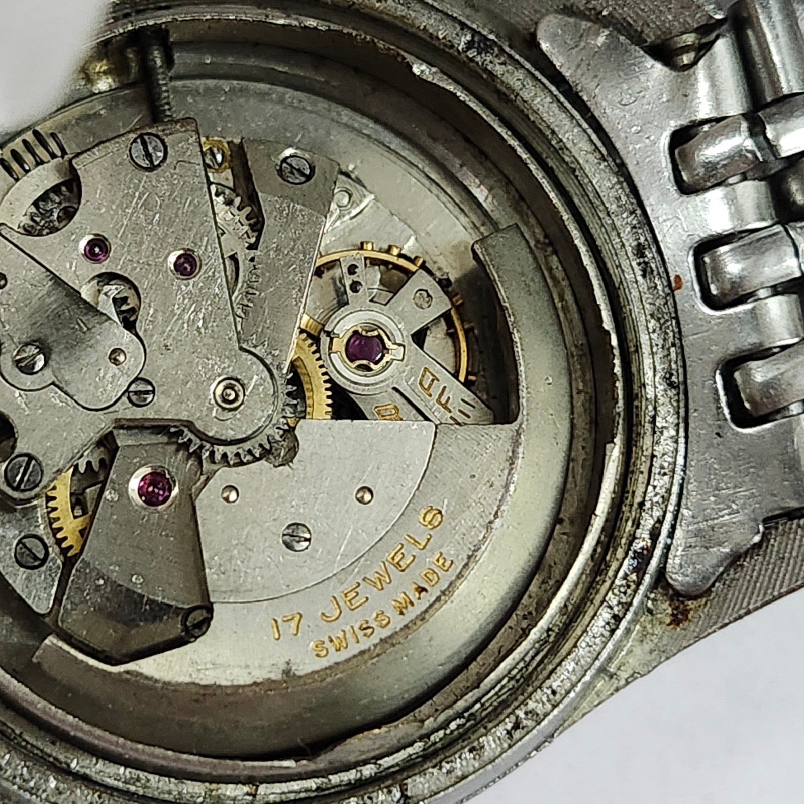 Doxa Case Seeland Sidney 17J Swiss Mechanical Watch Parts Repair Project