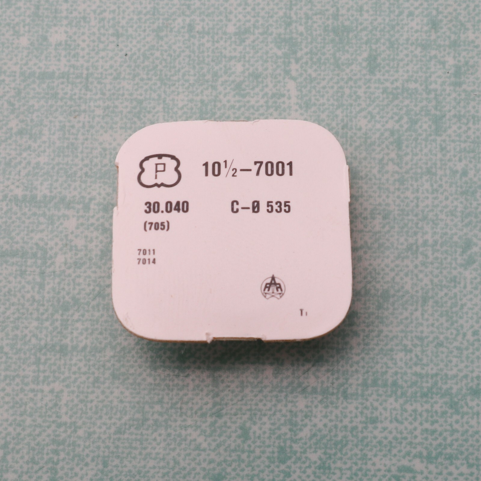 NOS Peseux 7001 P7001 Escape Wheel Genuine Swiss Watch Part (C14D16)