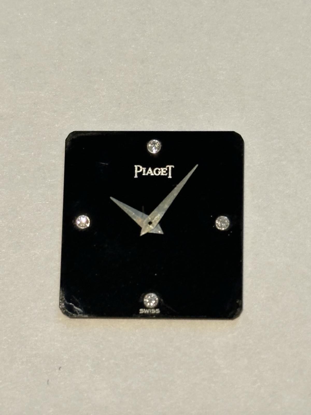 Piaget Onyx Dial Diamond Markers Hands 20x21MM