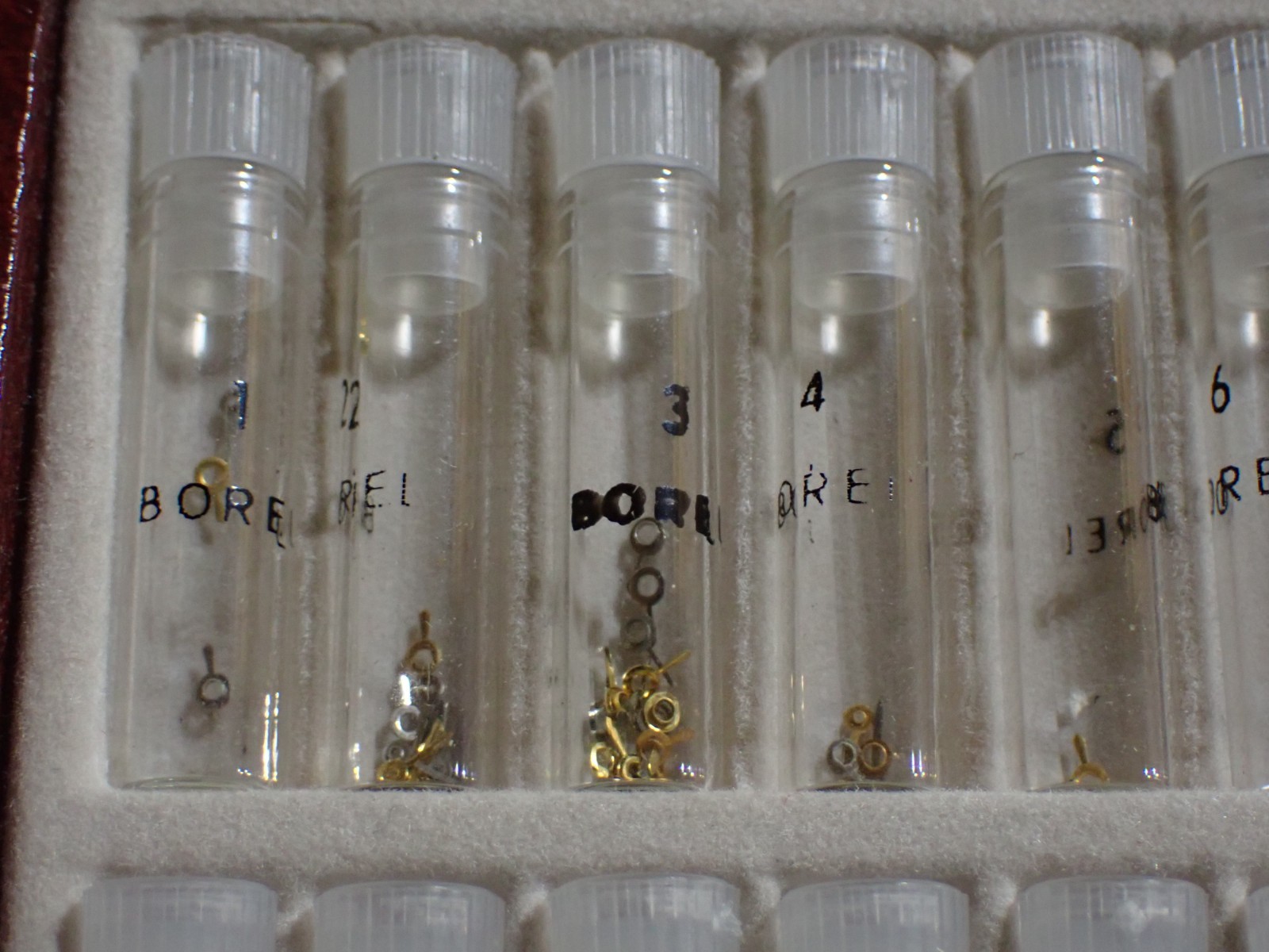 Borel 85-24 Watchmakers Minute & Hour Hand Assortment Slim Bo NOS