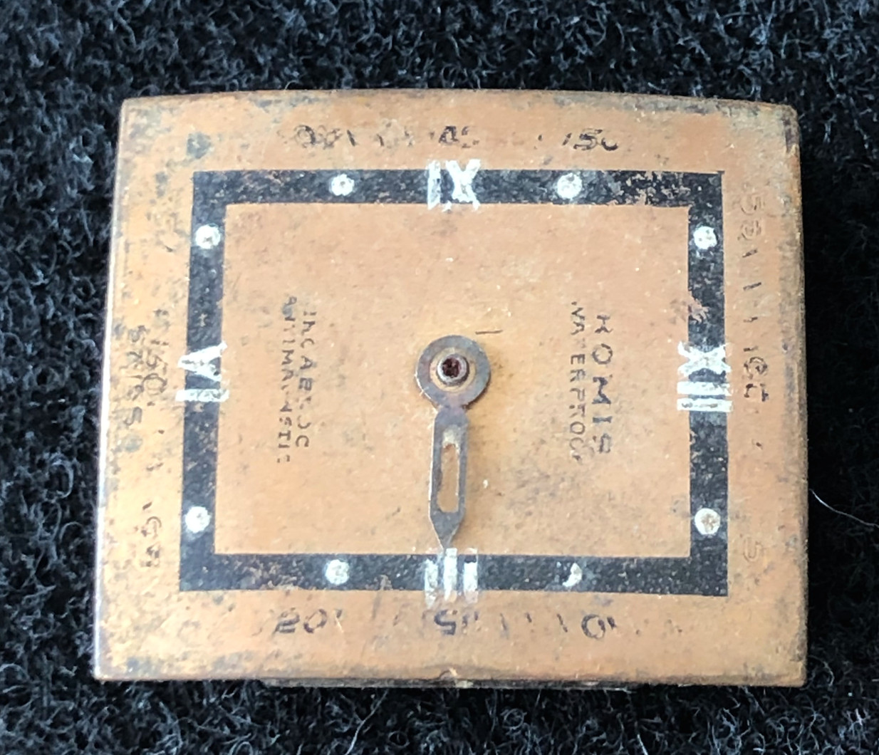 Vintage Homis Men’s Watch Movement Parts 17j Swiss