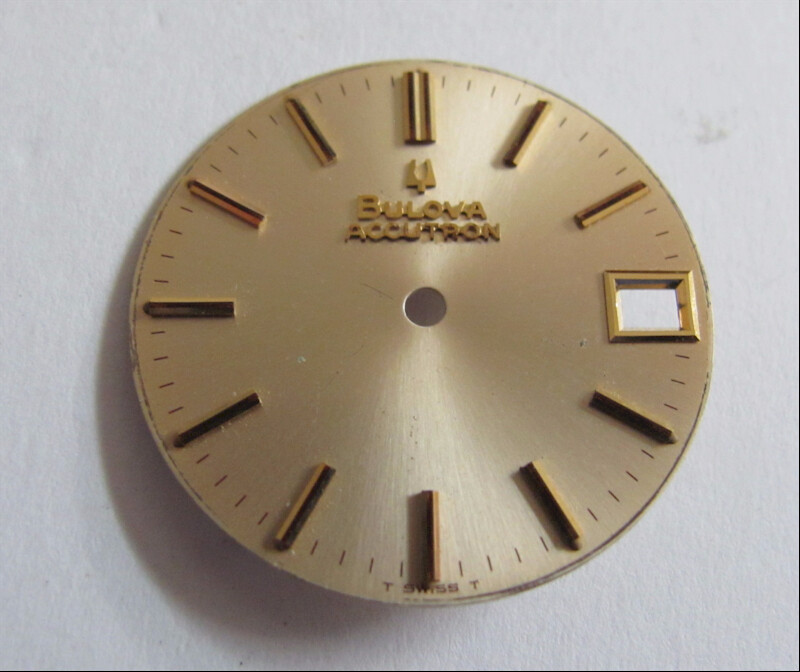 Accutron Dial For 218 & 218D-Approx. 29MM-Date Window at 3