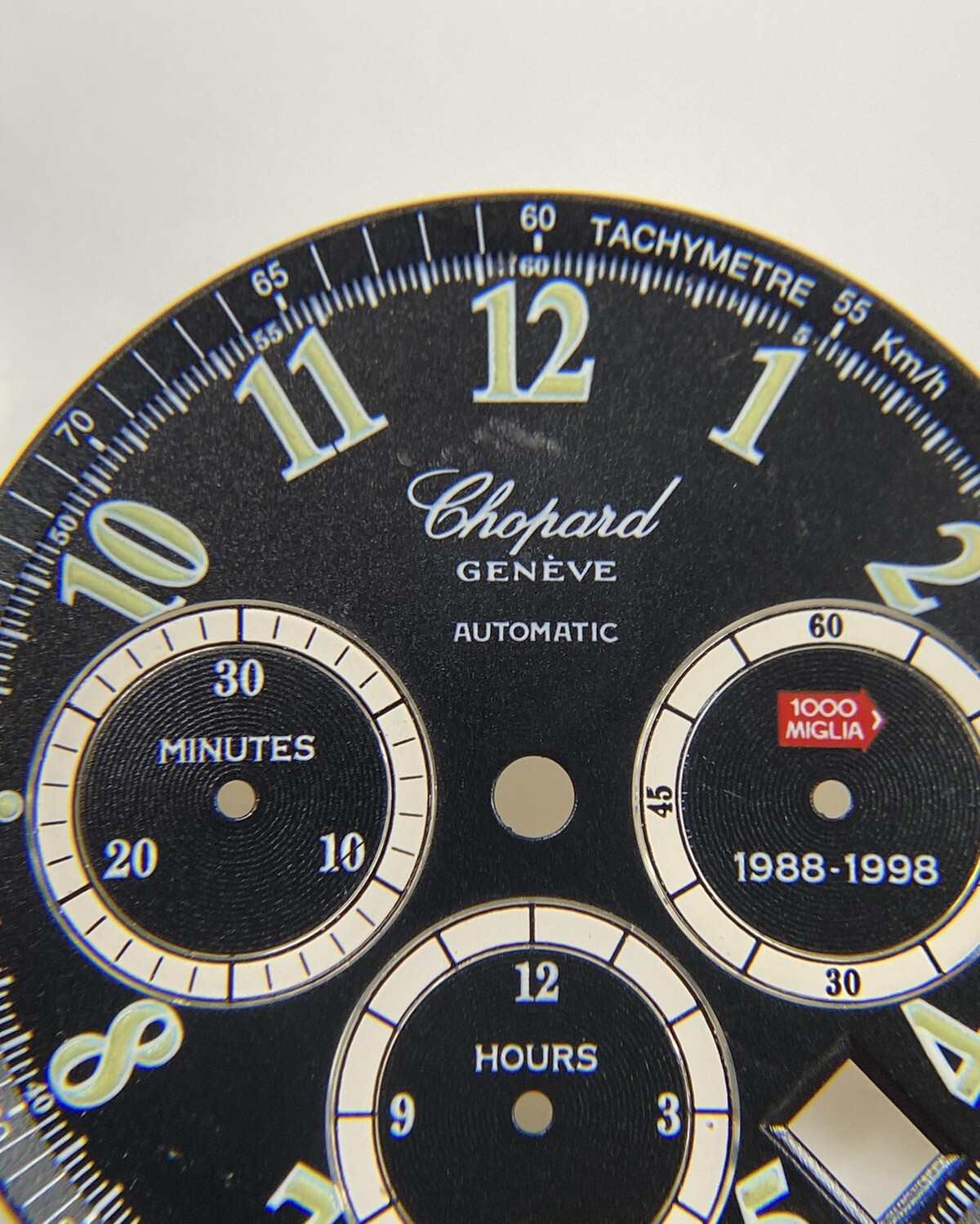 Genuine Chopard Geneve Automatic 1000 Miglia 1988-98 Black 30.9mm Dial Ref: 8331