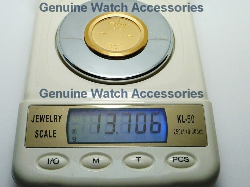 PATEK PHILIPPE 18K, 18KT, 750 Yellow Gold Solid *CASE BACK* 5136/1J SUPER SHAPE!