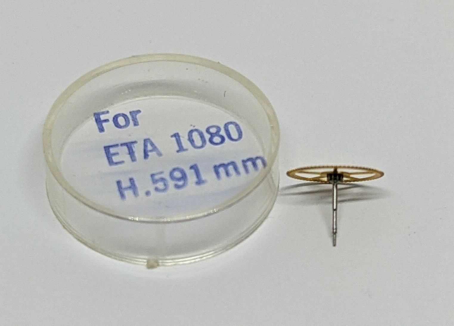 ETA Caliber 1080 part 227 Sweep Second wheel Ht. 5.91mm x 1 piece