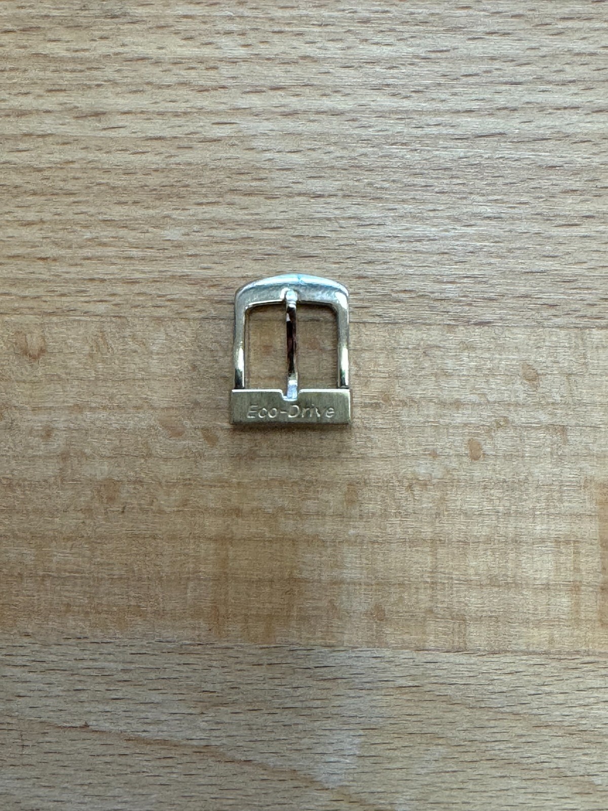 Authentic Citizen Eco-Drive Clasp Buckle Gold Tone For Watch Band Fit End 10mm