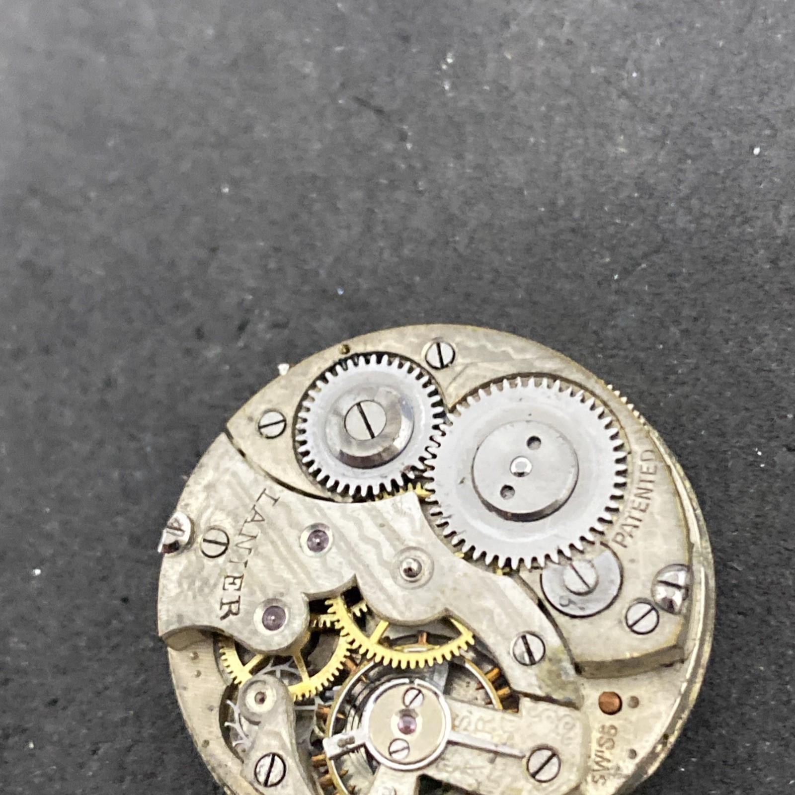 Lanier Pocket Watch Movement Size 0s Swiss Hunter Antique Parts F8563