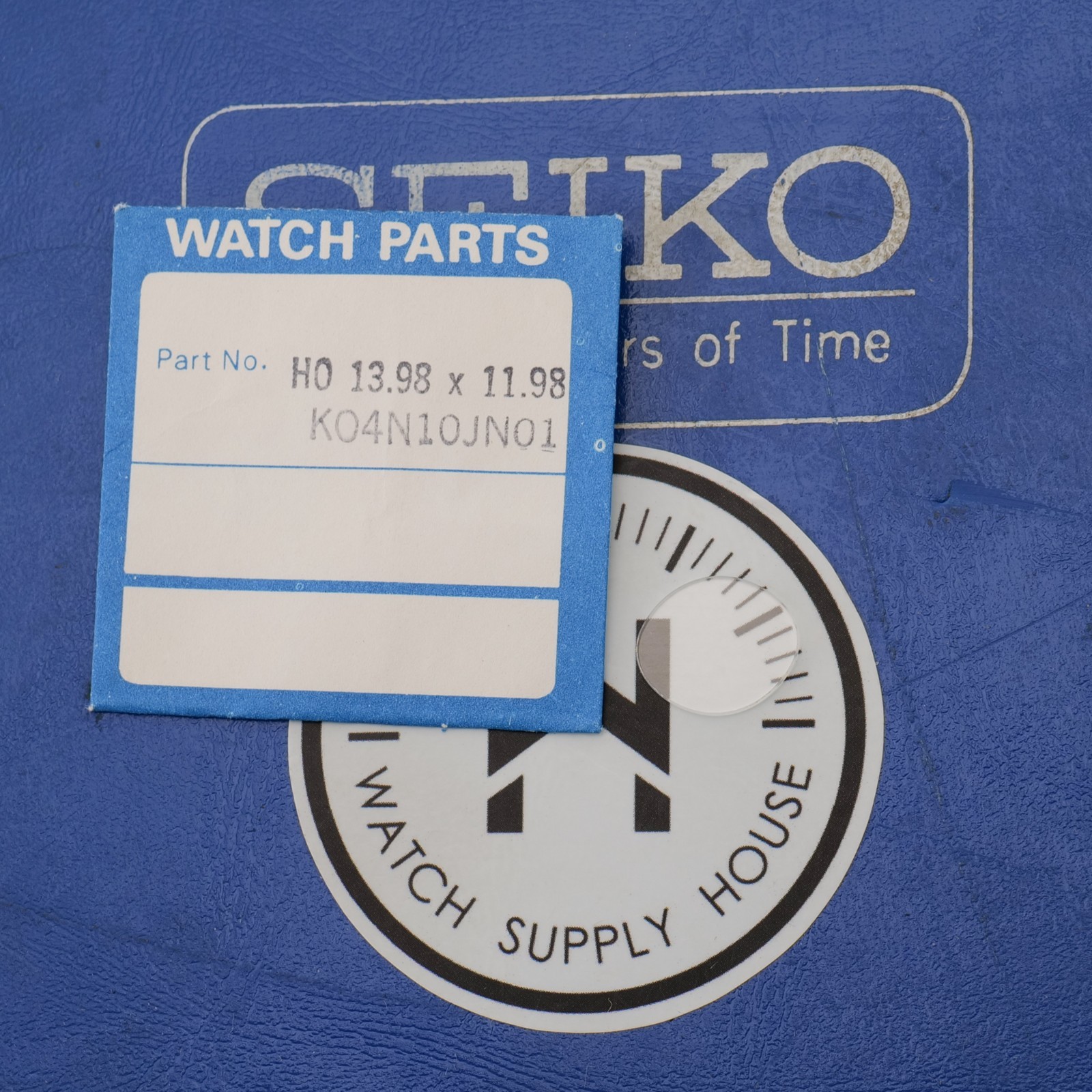 Seiko Original Watch Crystal Part K04N10JN01 Watchmakers New Old Stock (SEKG)