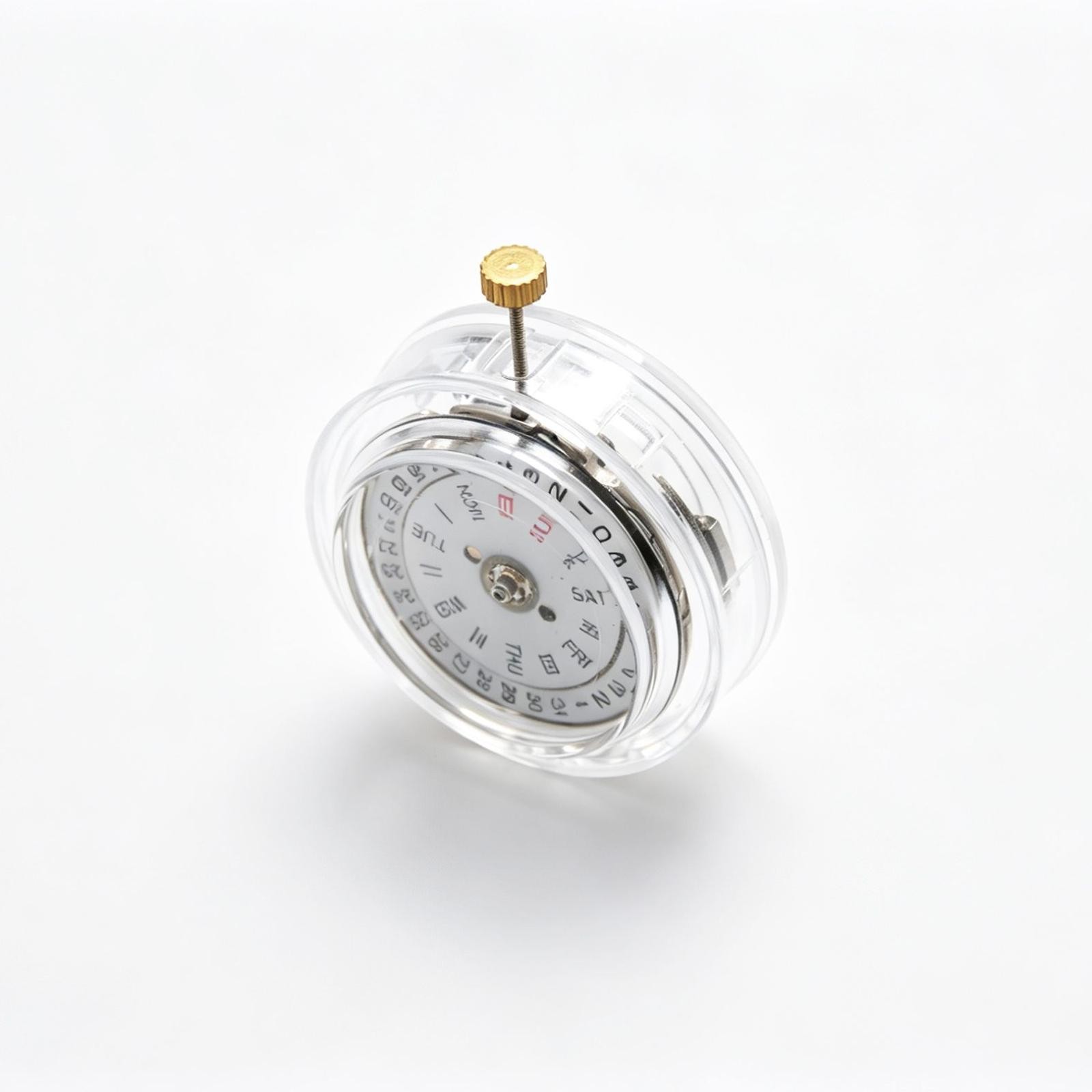 25mm Dual Calendar At 3 Automatic Mechanical Watch Movement For Miyota 8205 8200