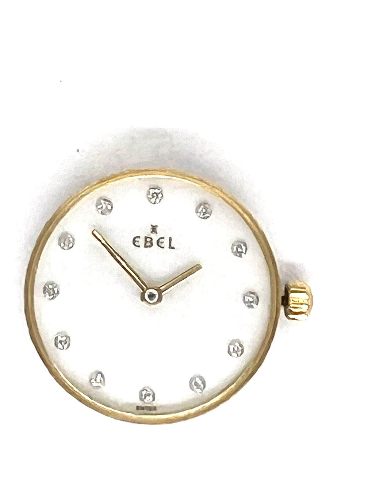 Ebel Beluga Quartz Watch Movement And Crystal 866969  Working Condition 19.0mm