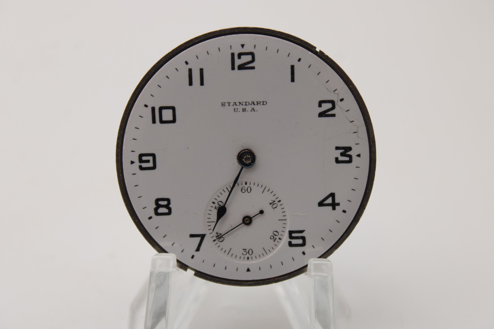1911 NEW YORK STANDARD POCKET WATCH MOVEMENT BF052529 GRADE: 730 3/0s 7j (FP)
