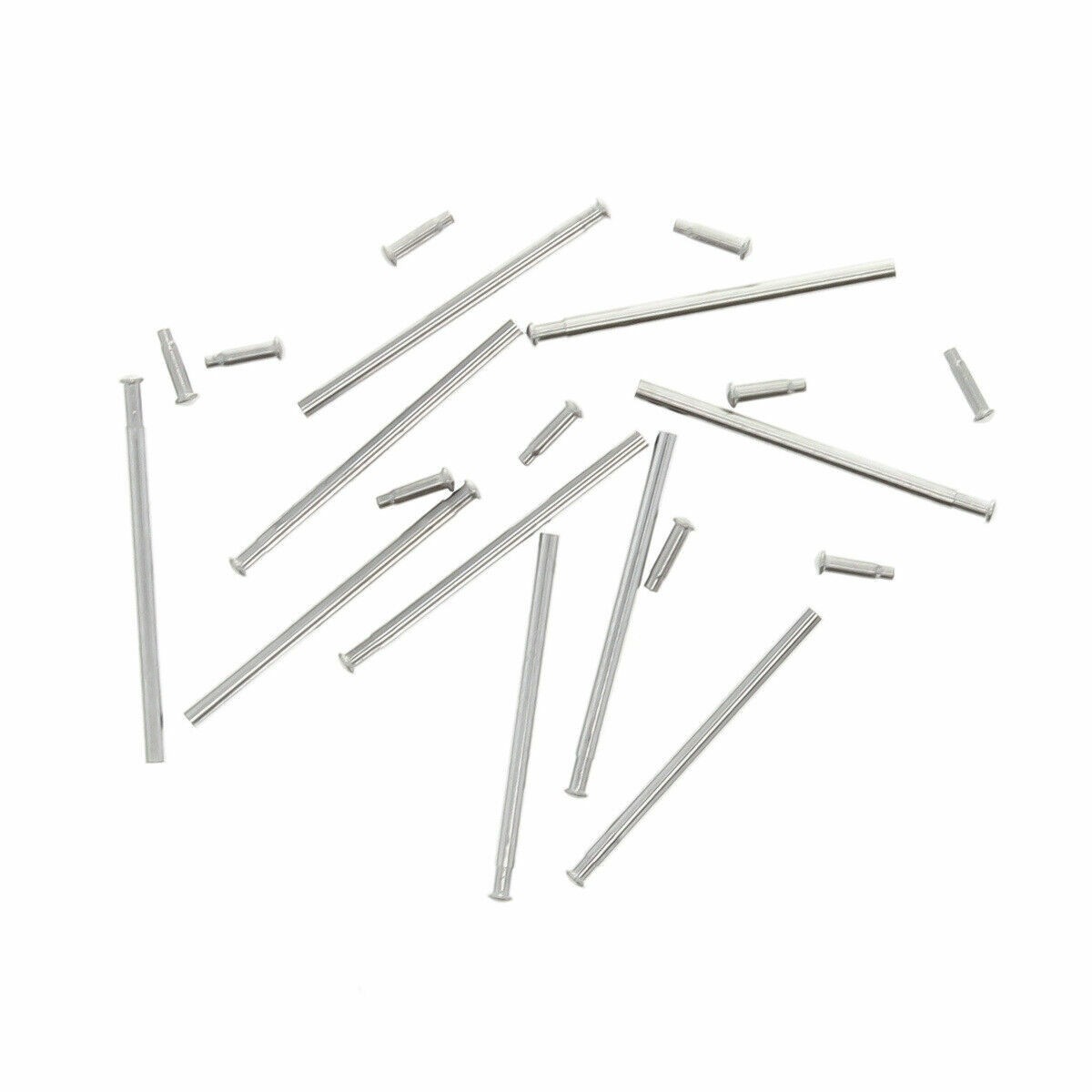10 SET 20MM TUBE FRICTION PINS FOR FIXING MEN CITIZEN ECO DRIVE WATCH BAND CLASP