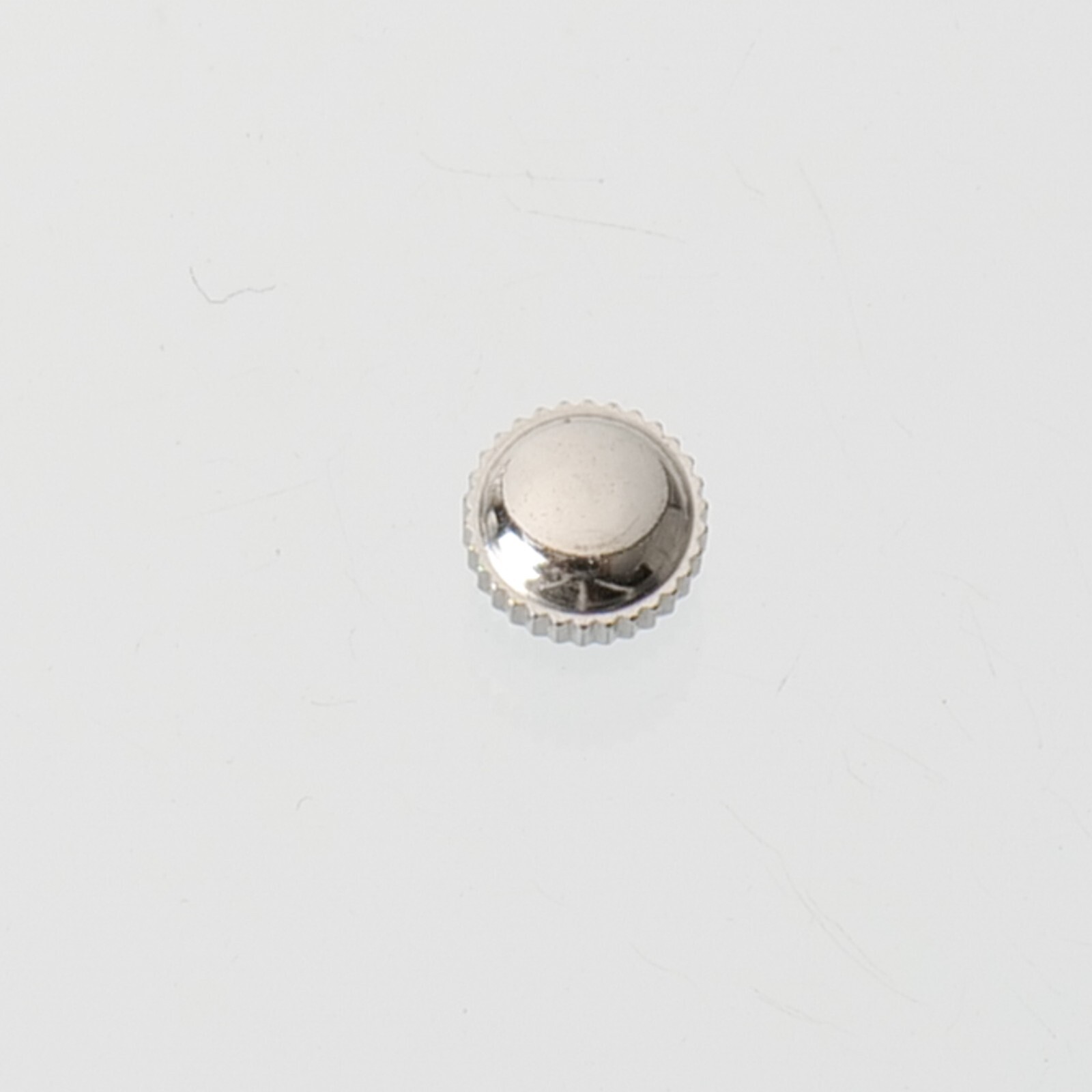 NOS Newall Dome Style Waterproof Watch Crown 4.70mm Part #050E Tap 8 (C5D13)