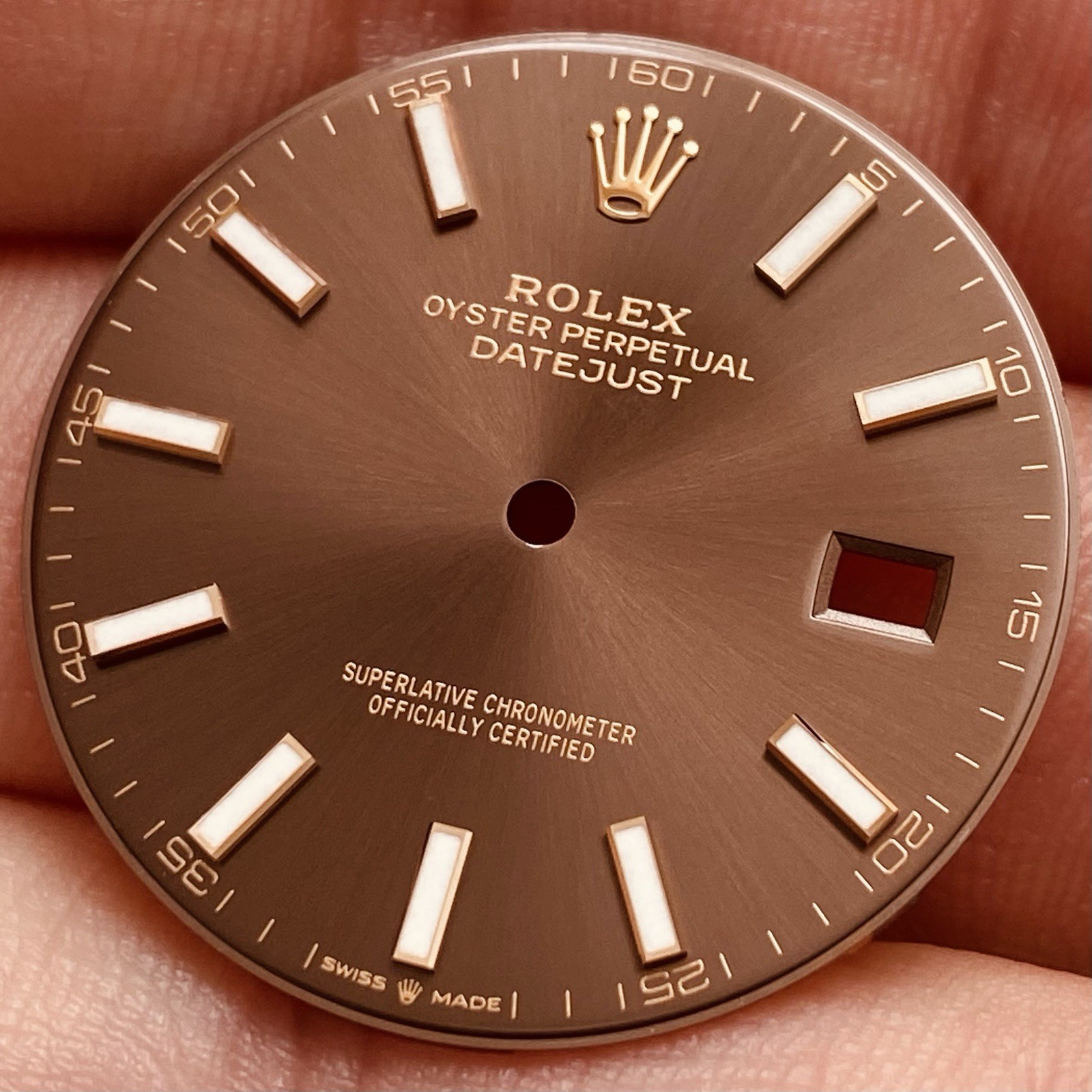 Rolex Brown Dial For Datejust 41mm Model Ref 126333 & 126303