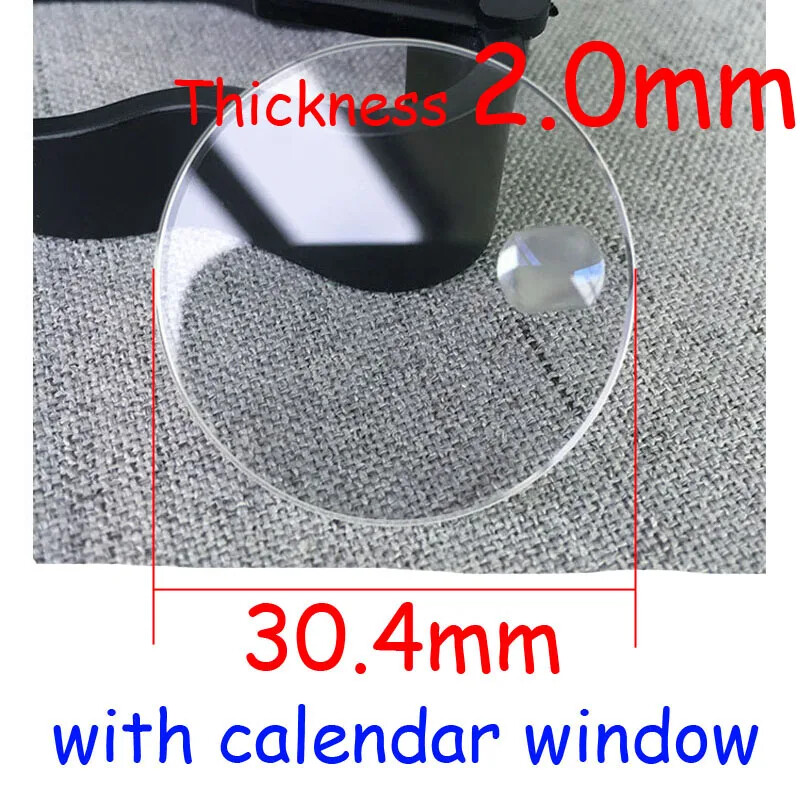 Sapphire Crystal for RLX Watch Lens 21.3 25.3 29.4 30.4 32.7mm Round Watch Glass