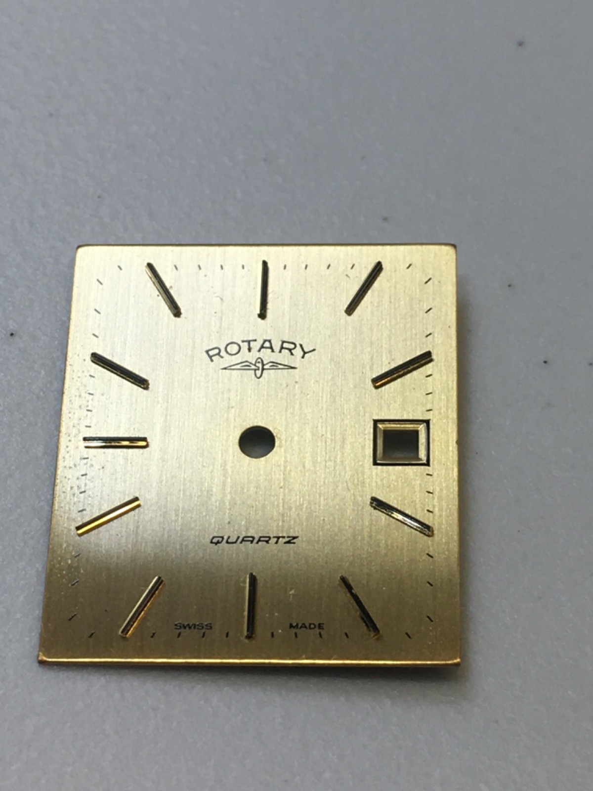 Rotary Vintage Wrist Watch Champagne Dial New Old Stock Cal PUW 9210