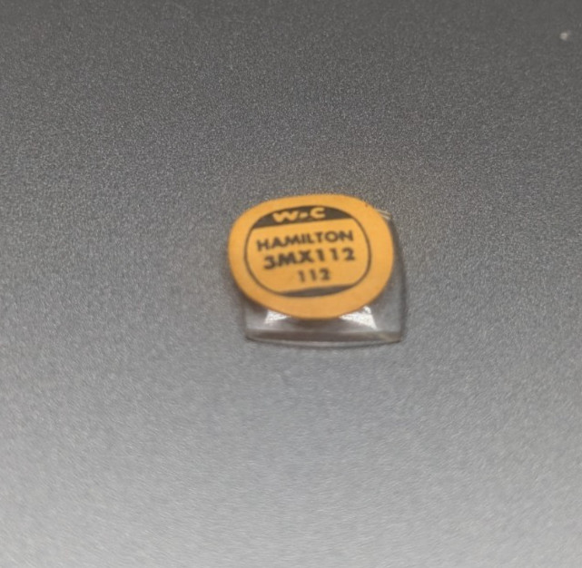 NOS W-C Watch Craft 3MX112 Mineral Glass Domed Crystal Hamilton 11.2 x 11.2 MM