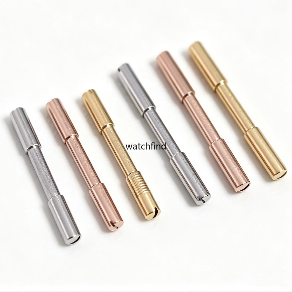 2PCS Watch Screw Tube Pin for BALLON BLEU Watch Band Lug Bracelet Strap 14/16MM