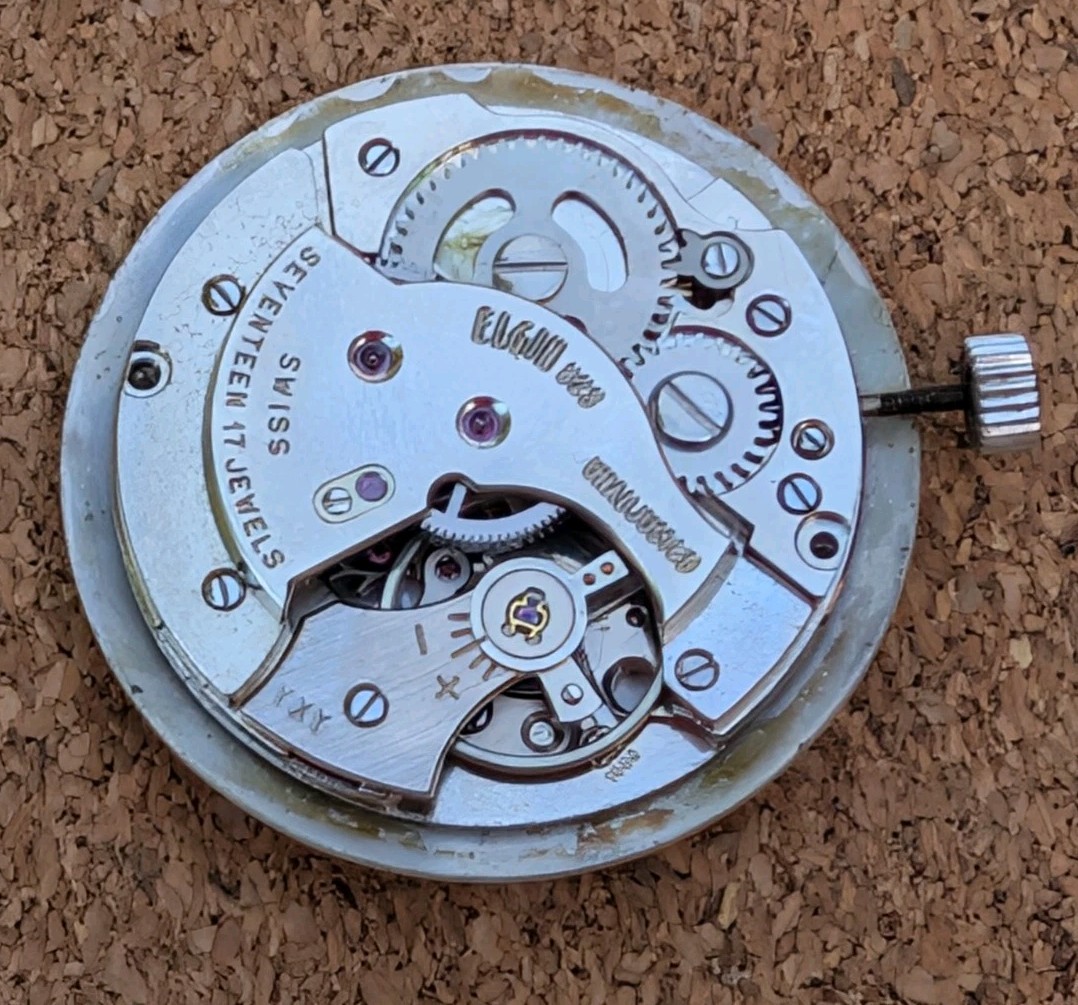 Genuine Elgin Sportsman 17j Movement (grade 823) in Running Order w Nice Dial !!