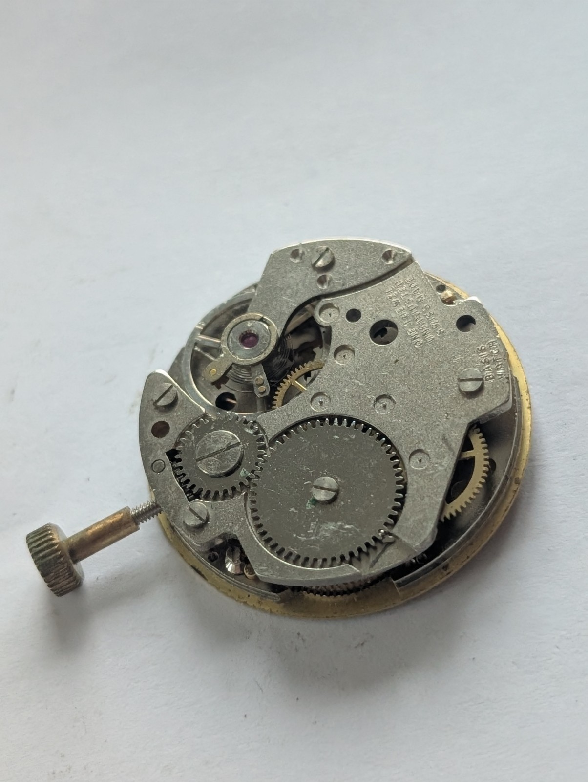 Vintage Baumgartner/BFG 844 Mechanical Watch Movement (Spares/Repairs)