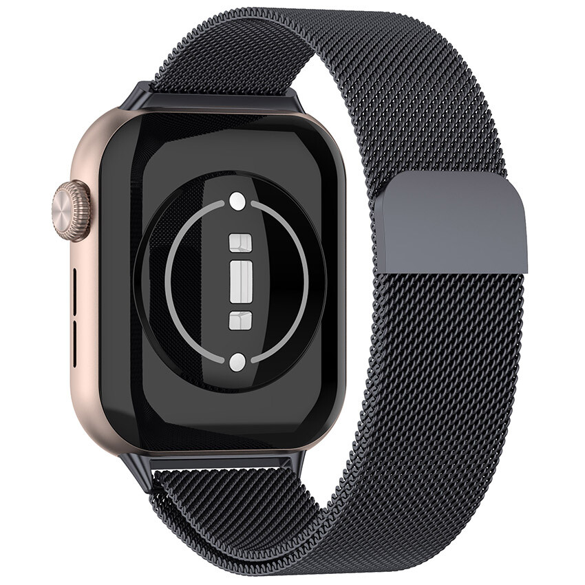 Metal Strap Bracelet For Honor Watch 5 Smart Watch Magnetic Milanese Loop Band